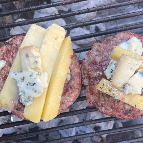 SWISS AND BLUE CHEESE